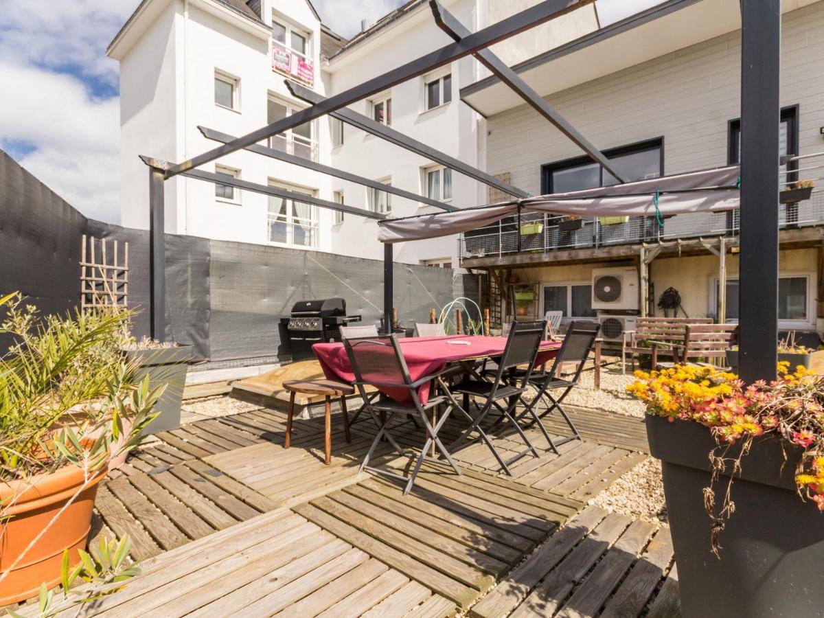 Maison De Ville A St Nazaire, Pres Du Front De Mer, Climatisee, 3 Chambres Avec Sdb Privatives, Wifi - Fr-1-306-1203 サン・ナゼール エクステリア 写真
