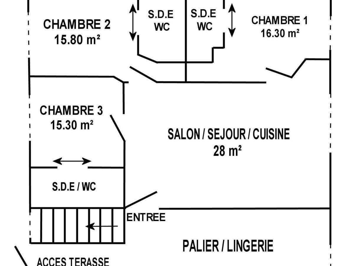 Maison De Ville A St Nazaire, Pres Du Front De Mer, Climatisee, 3 Chambres Avec Sdb Privatives, Wifi - Fr-1-306-1203 サン・ナゼール エクステリア 写真